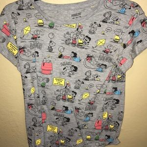 Peanuts t shirt